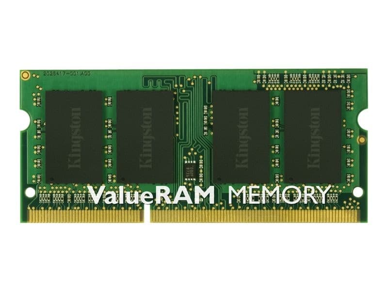 Kingston ValueRAM - DDR3 - module - 4 GB - SO-DIMM 204-pin / PC3-12800 - unbuffered
