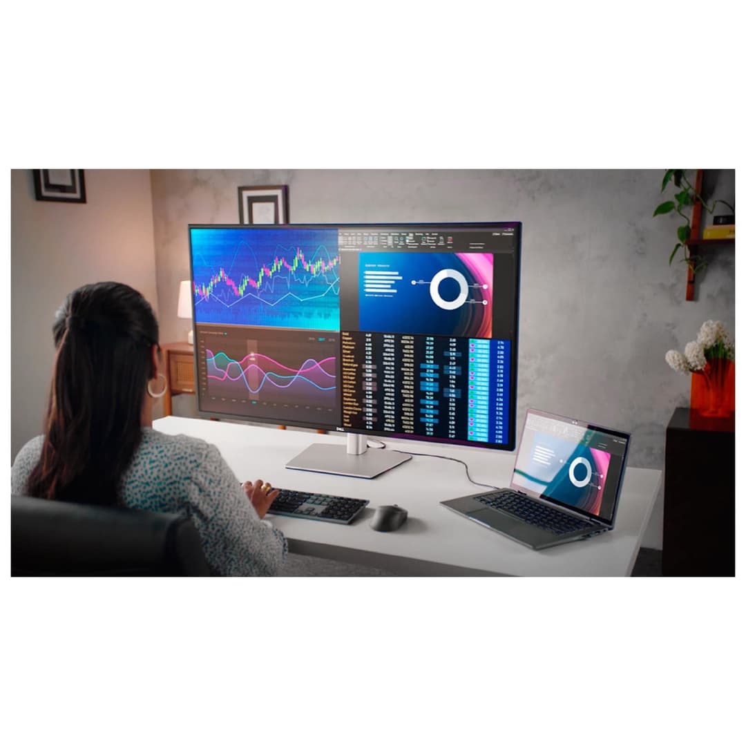 Dell UltraSharp U4323QE 43" 4K UHD IPS USB-C Height Adjustable Monitor with Speakers - Image 4