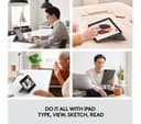 LOGITECH Combo Touch iPad Pro 11" Keyboard Folio Case - Grey thumbnail 2