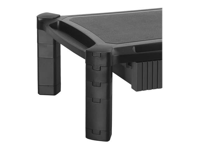 StarTech Adjustable Monitor Riser Large Black - Image 3