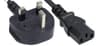 Power Cord/Cable, Uk 3-Pin