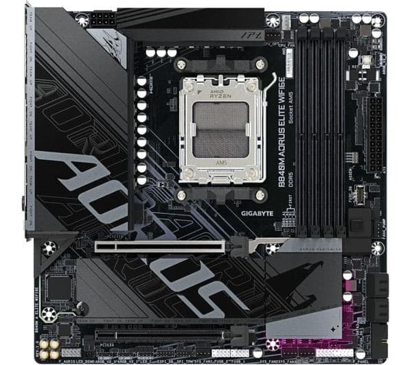 GIGABYTE B840M AORUS ELITE WIFI6E AM5 DDR5 Micro-ATX Motherboard