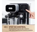 Breville Prima Latte Luxe VCF166 Coffee Machine Black & Silver thumbnail 4