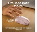 Logitech M240 Silent Bluetooth Mouse - Rose thumbnail 3