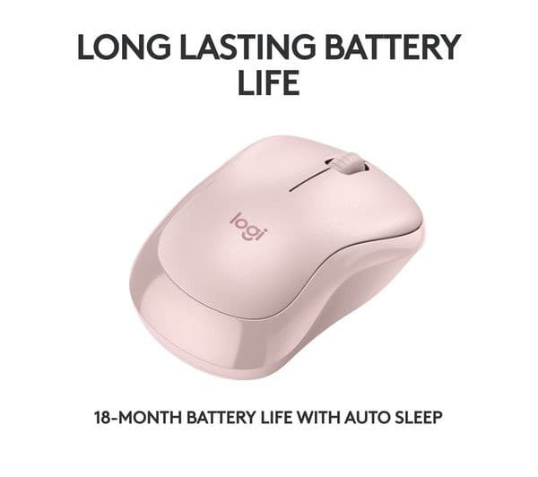 Logitech M240 Silent Bluetooth Mouse - Rose - Image 4