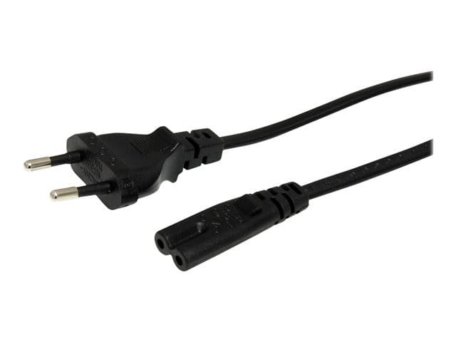StarTech PXTNB2SEU1M Power Cable 1m Black - Image 3