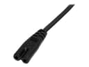 StarTech PXTNB2SEU1M Power Cable 1m Black thumbnail 4