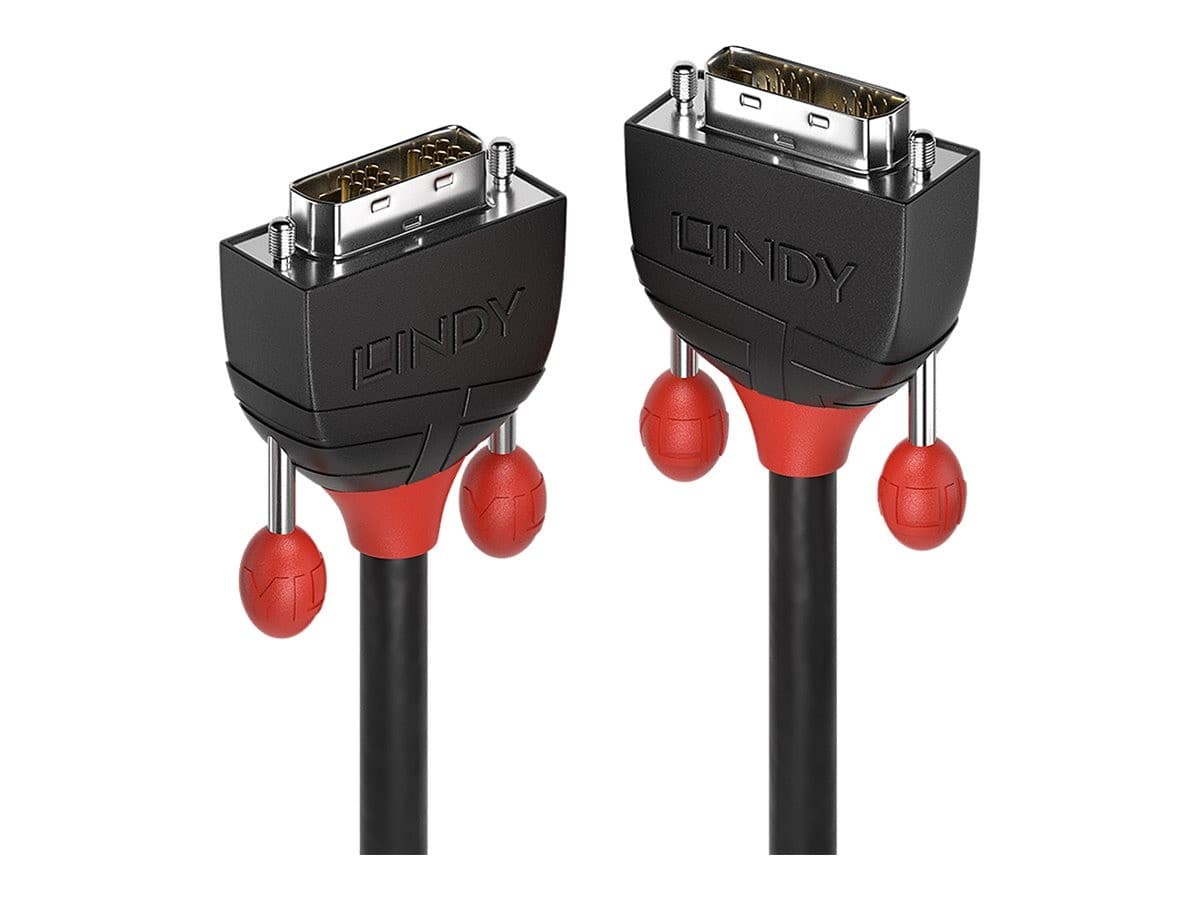Lindy DVI Cable DVI-D 2m Black