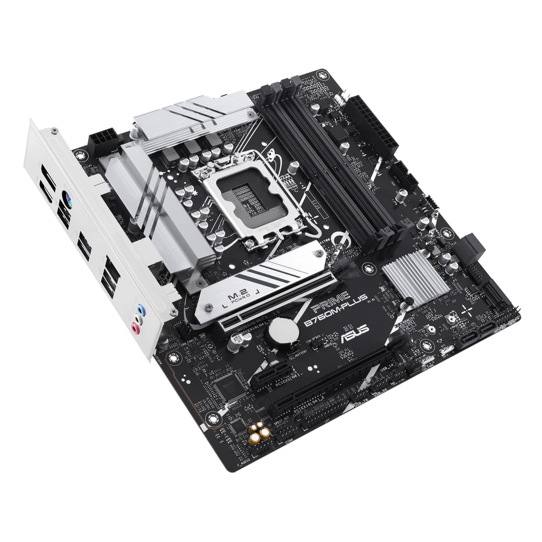 ASUS PRIME B760M-PLUS Intel B760 LGA 1700 DDR5 micro ATX Motherboard - Image 4