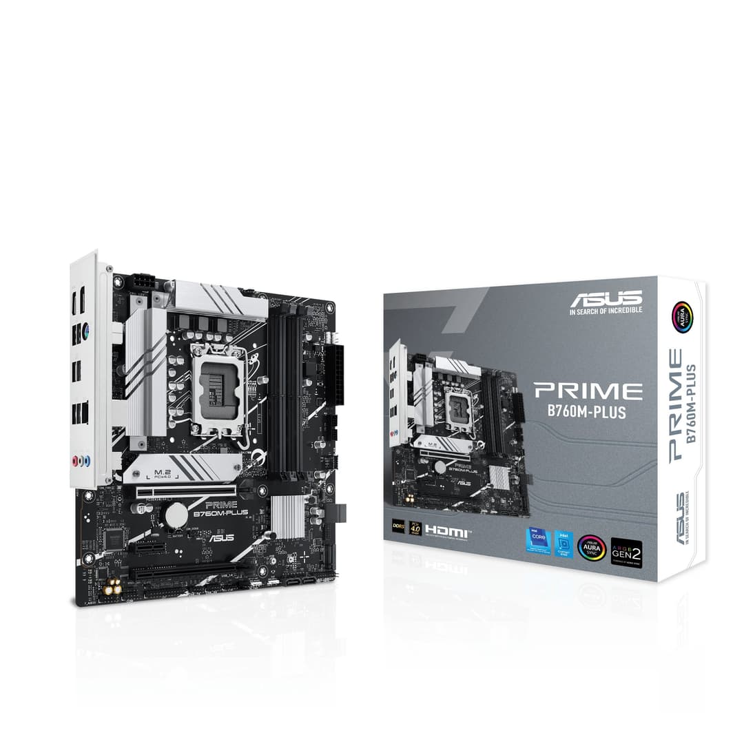 ASUS PRIME B760M-PLUS Intel B760 LGA 1700 DDR5 micro ATX Motherboard - Image 6