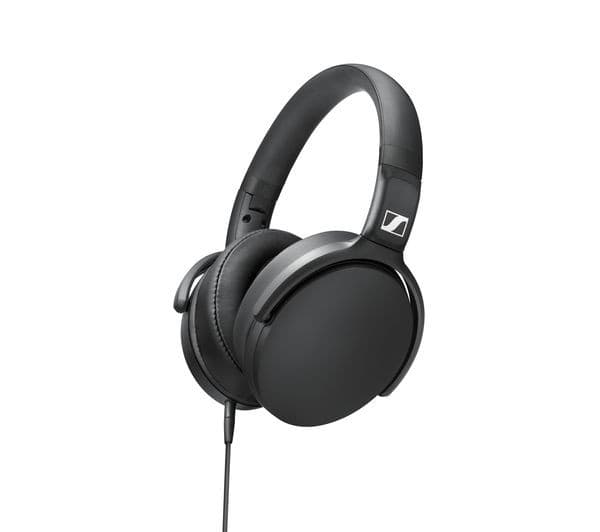 Sennheiser HD 400S Over-Ear Wired Headphones - Black - Image 1
