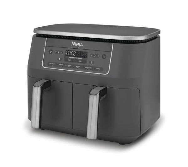 Ninja DZ300UK Dual Zone Air Fryer Gunmetal Grey