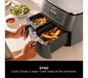 Ninja DZ300UK Dual Zone Air Fryer Gunmetal Grey thumbnail 3