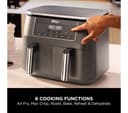 Ninja DZ300UK Dual Zone Air Fryer Gunmetal Grey thumbnail 5