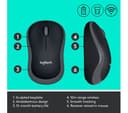 Logitech MK270 Wireless Keyboard and Mouse Combo, Black - UK QWERTY thumbnail 8