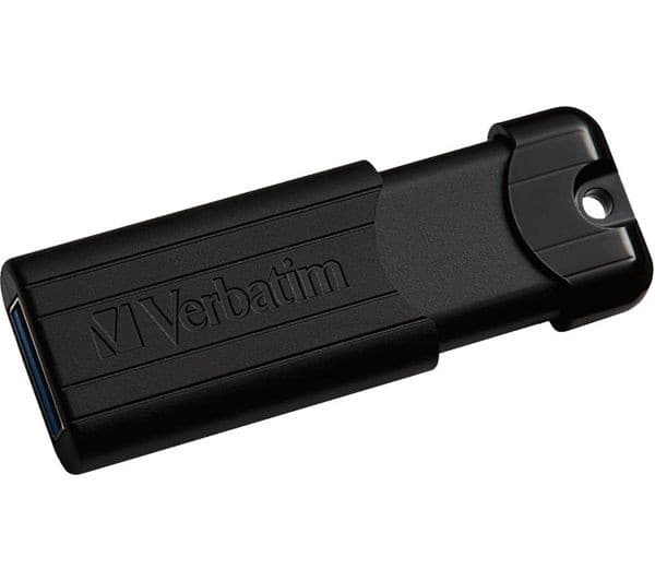 Verbatim PinStripe USB 3.2 Gen 1 Flash Drive 256GB - Black - Image 7