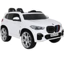 ROLLPLAY BMW X5M Premium 12 Volt Kids' Electric Ride-On Toy - White thumbnail 1