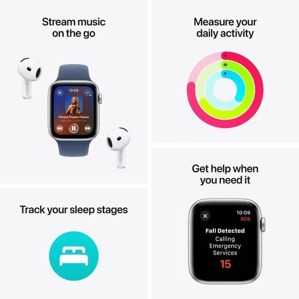 Apple Watch SE 40mm Midnight S/M - Image 3