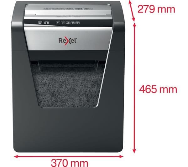 REXEL Momentum M510 Micro Cut Paper Shredder - Image 2