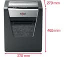 REXEL Momentum M510 Micro Cut Paper Shredder thumbnail 2