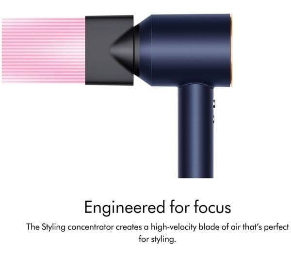 DYSON Supersonic Origin Hair Dryer - Prussian Blue & Rich Copper - Image 2