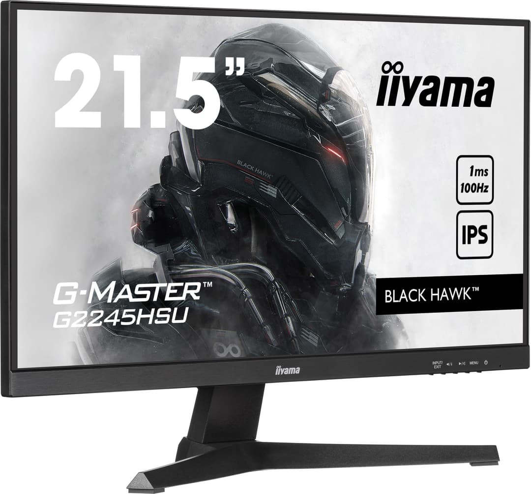 iiyama G-MASTER G2245HSU-B2 computer monitor 54.6 cm (21.5") 1920 x 1080 pixels Full HD LED Black - Image 1