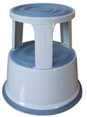 Q-Connect Dark Metal Step Stool - Grey thumbnail 2