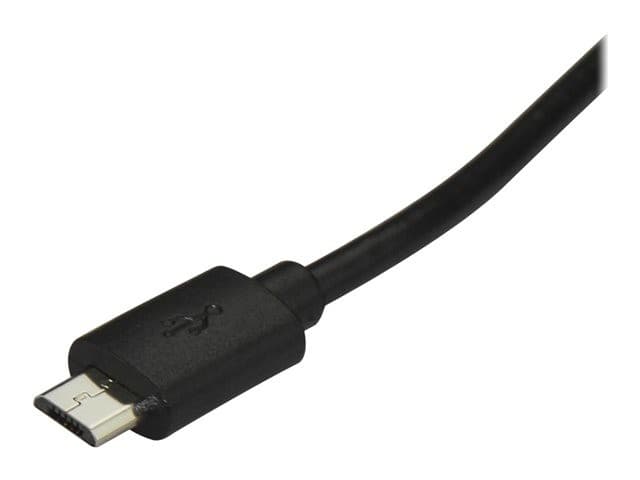 StarTech USB-C to Micro USB Cable 2m Black - Image 4