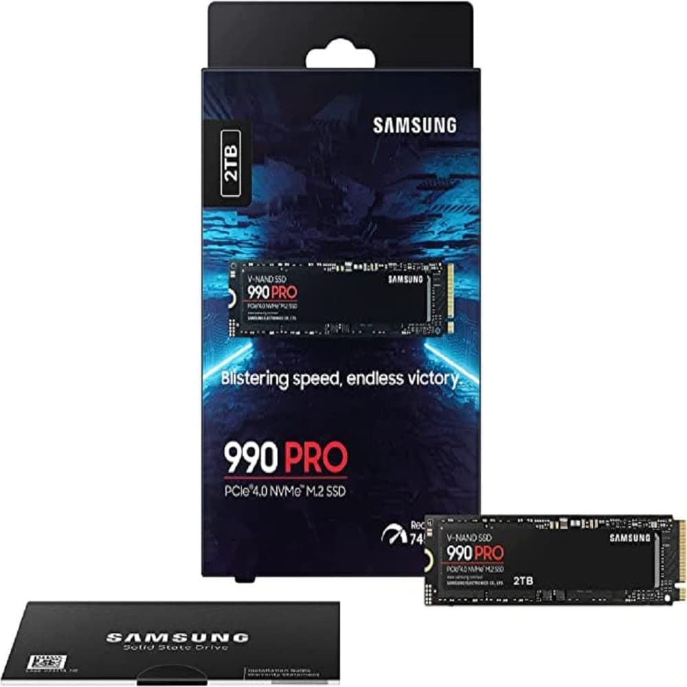 Samsung 990 PRO M.2 PCIe 4.0 NVMe Solid State Drive - Black - Image 3