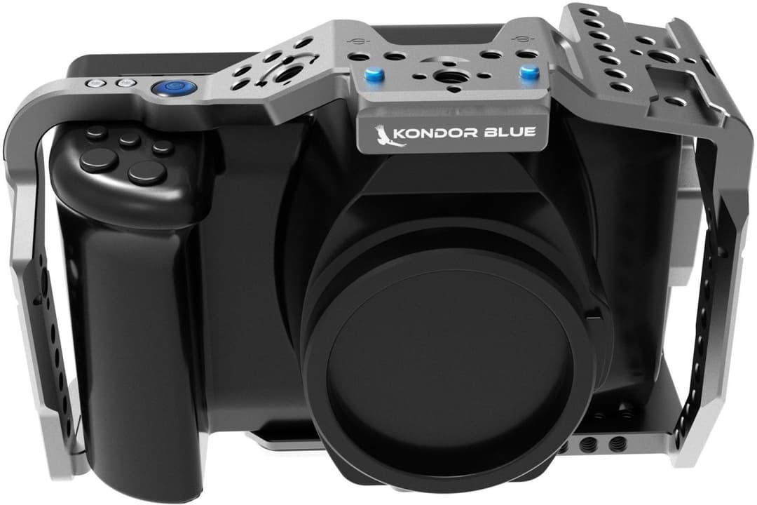 Kondor Blue Full Camera Cage for Blackmagic Pocket Cinema Camera 6K Pro, Black - Image 2