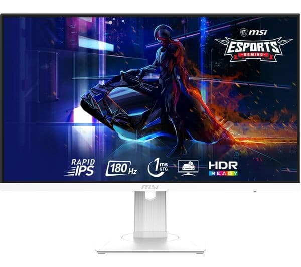 MSI MAG 274PFW Full HD 27" Rapid IPS Gaming Monitor - White - Image 1
