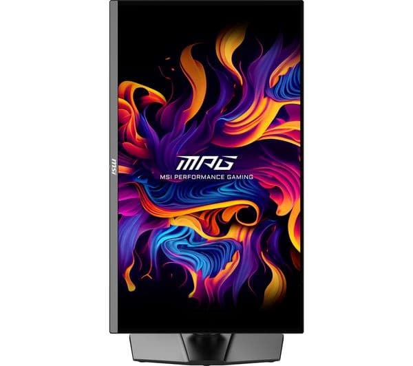 MSI MPG 272URX QD-OLED 4K Ultra HD 26.5” OLED Gaming Monitor - Black - Image 2