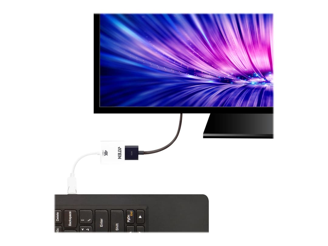 ATEN VC986B DisplayPort to HDMI Adapter - Image 1
