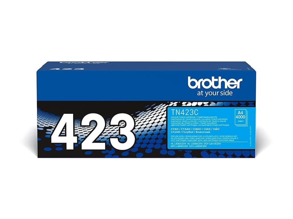 Brother TN-423 High Yield Toner Cartridge - Cyan - Image 1