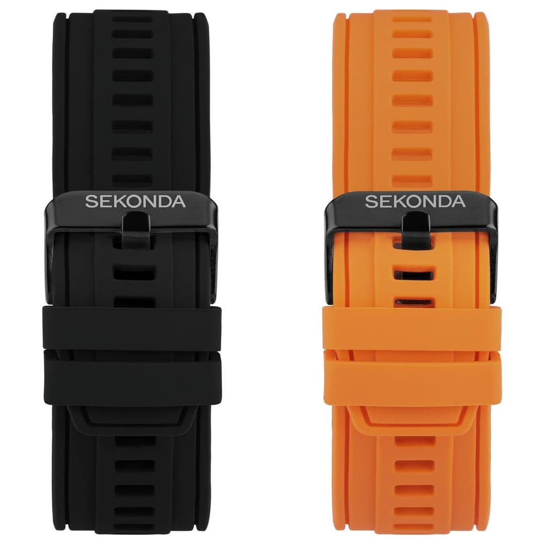 Sekonda Active Plus Black Metal Case Smart Watch Gift Set - Image 3