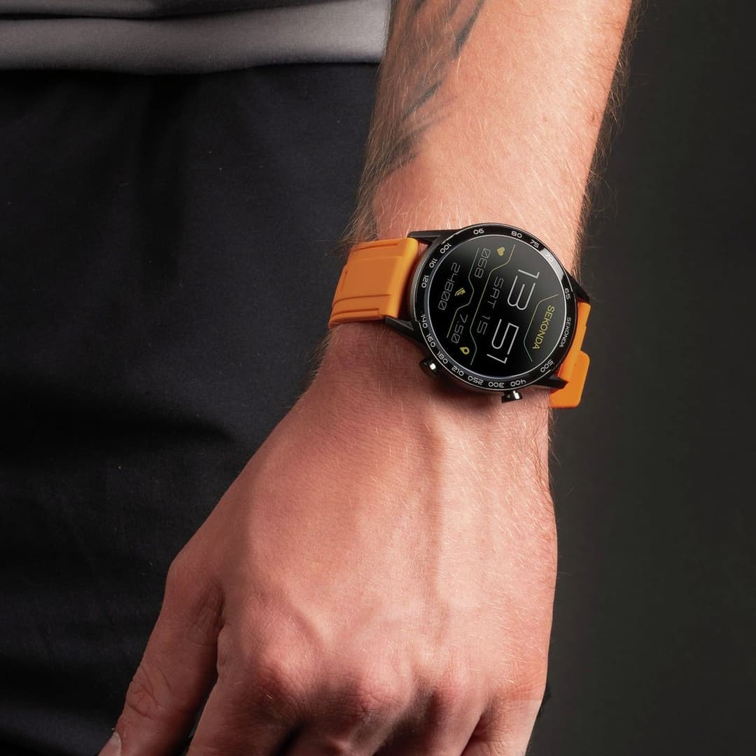Sekonda Active Plus Black Metal Case Smart Watch Gift Set - Image 8