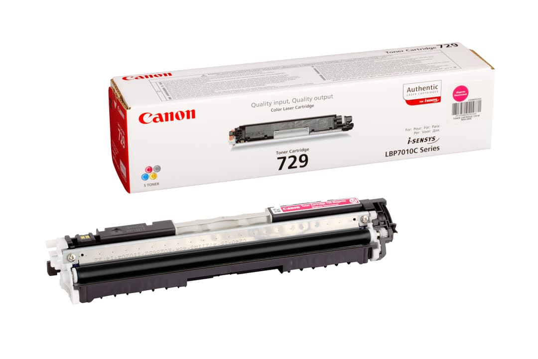 Canon 729 Toner Cartridge for i-SENSYS LBP7010C / LBP7018C - Magenta - Image 2