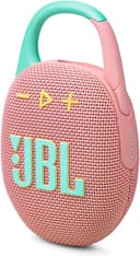 JBL Clip 5 Portable Bluetooth Speaker - Pink thumbnail 1