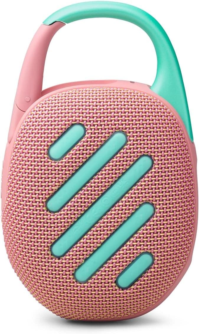 JBL Clip 5 Portable Bluetooth Speaker - Pink - Image 2