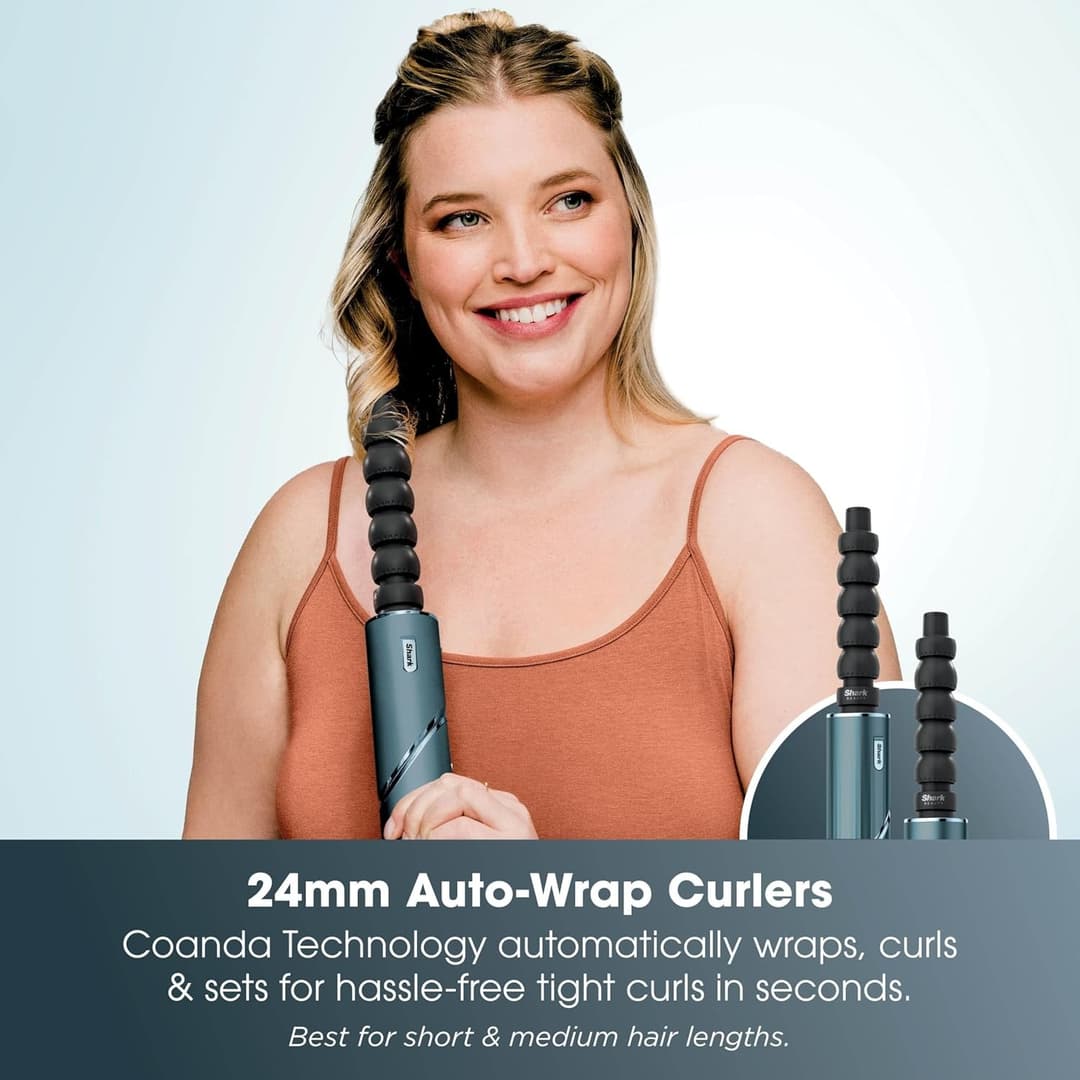 Shark FlexStyle HD456TLUK Hair Styler Teal - Image 6
