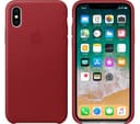 APPLE iPhone X Leather Case - Red thumbnail 3