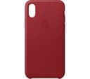 APPLE iPhone X Leather Case - Red thumbnail 4