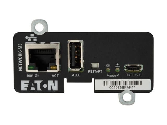 Eaton Cybersecure Gigabit NETWORK-M3 Card for UPS and PDU - remote management adapter - Gigabit Ethernet x 1 - Image 2