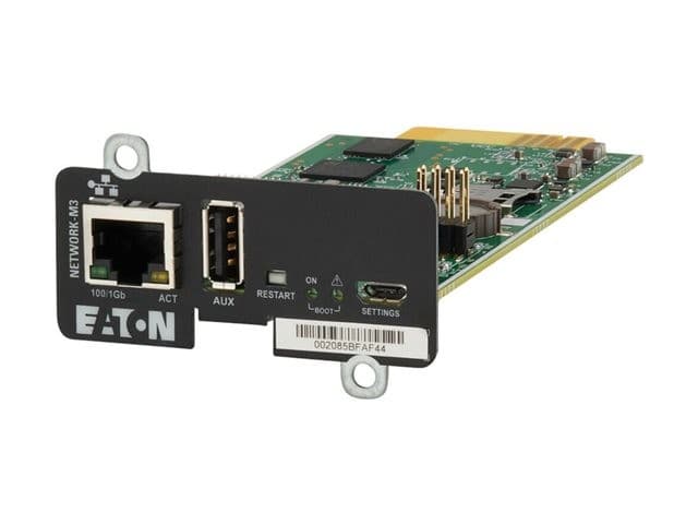 Eaton Cybersecure Gigabit NETWORK-M3 Card for UPS and PDU - remote management adapter - Gigabit Ethernet x 1 - Image 3