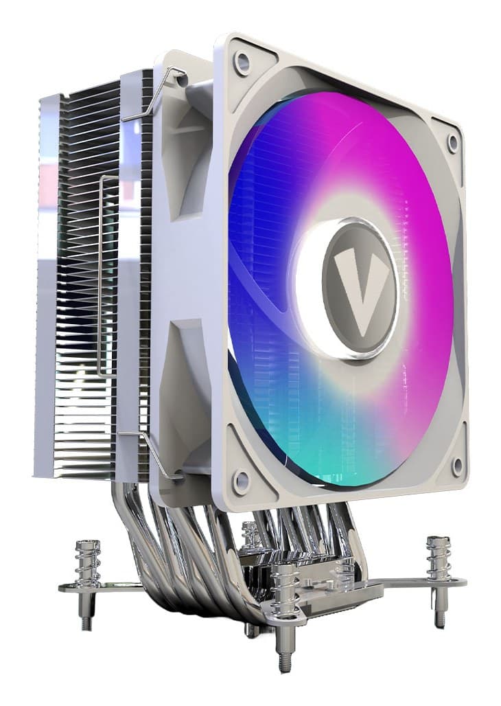 VIDA Boreas Processor Air cooler 12 cm White 1 pc(s) - Image 1
