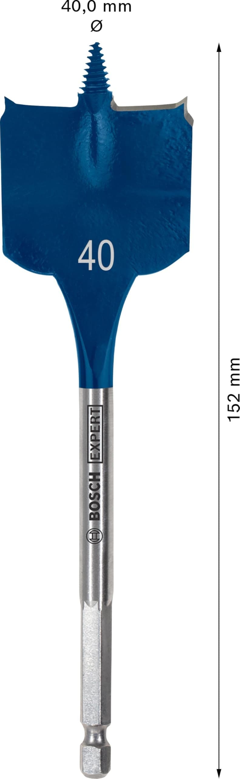 Bosch EXPERT Self Cut Speed Spade Drill Bit - 40 mm - Image 3