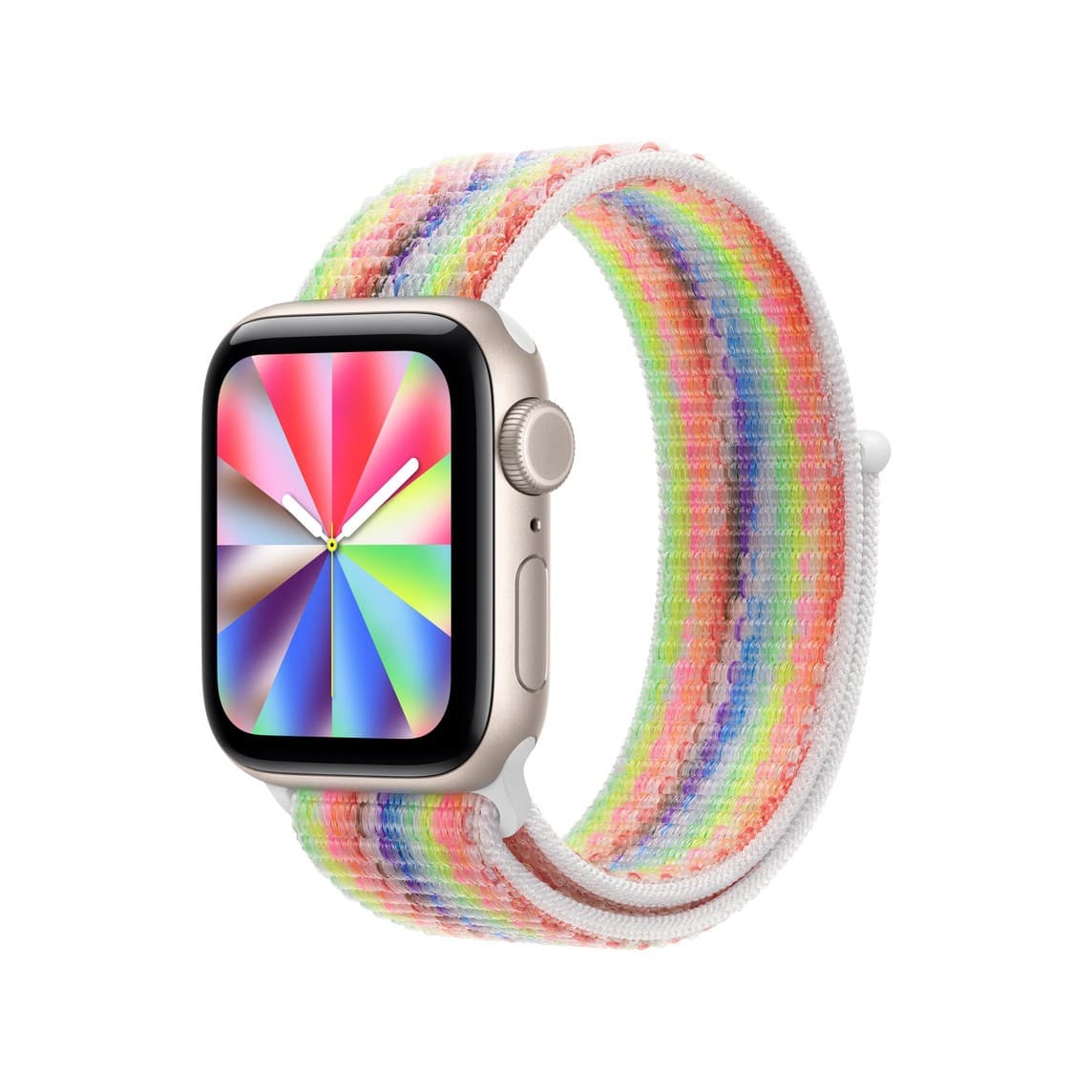 Apple Watch Series 11 Cellular 46mm Gold Titanium Case - Pride Edition