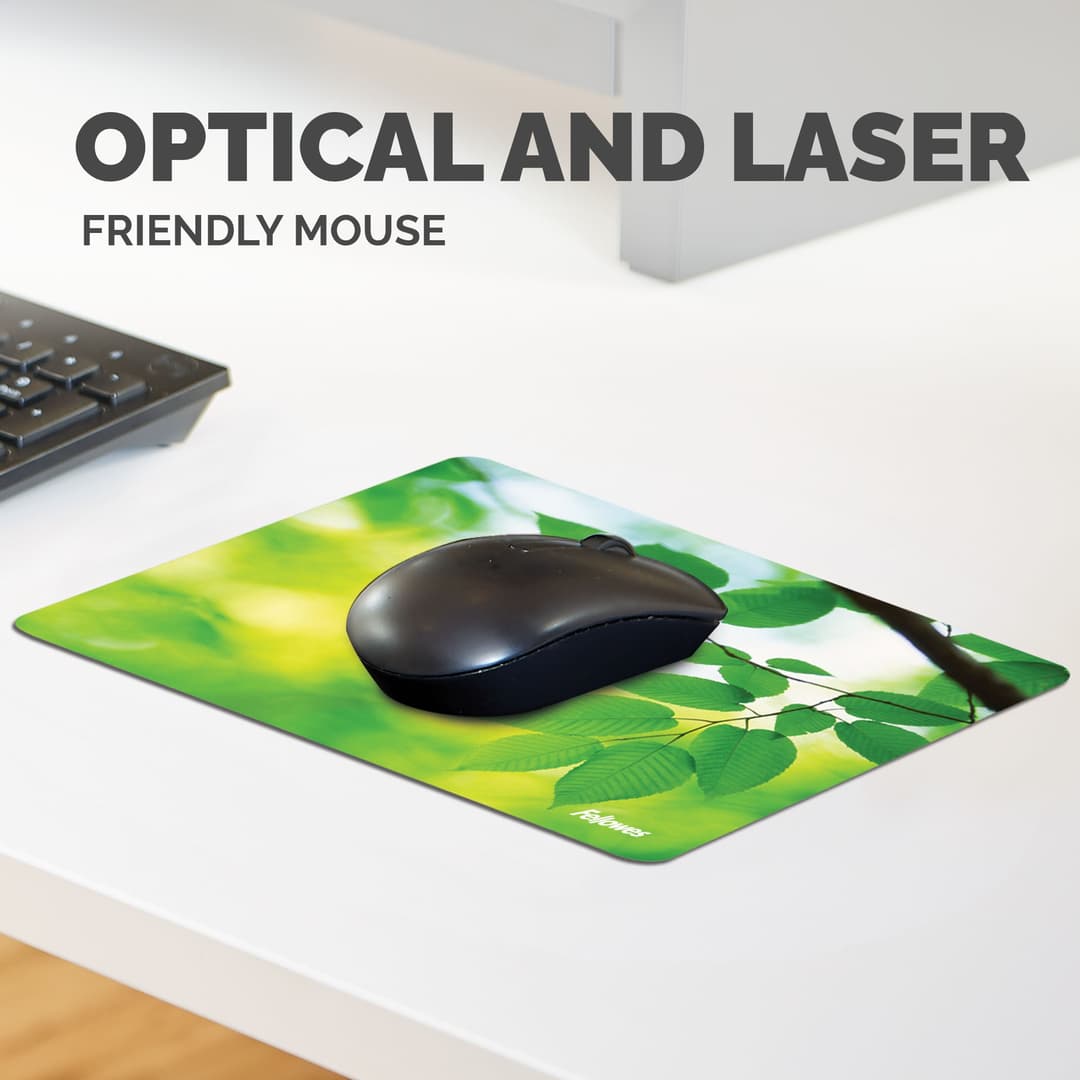 Fellowes Earth Series Mousepad Leaves - Image 4