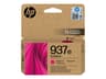HP 937e EvoMore - magenta - original - ink cartridge