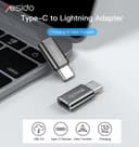 Yesido GS09 USB-A to USB-C OTG Adapter - Black thumbnail 2